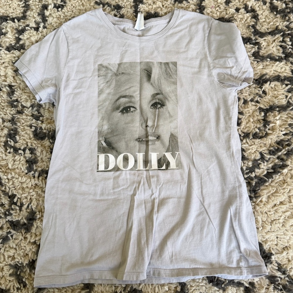 Port and Company Women's Tee in Light Gray with Graphic
